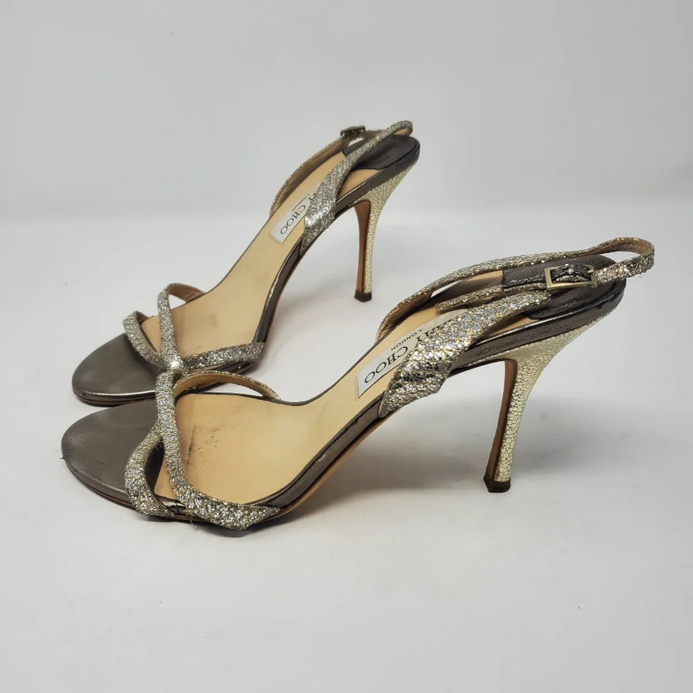 Jimmy Choo Champagne Pumps